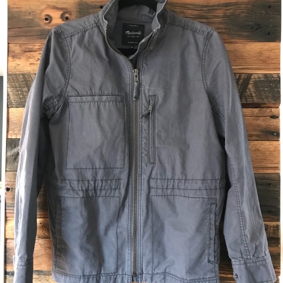 Madewell Jackets & Blazers - Madewell navy jacket size Large